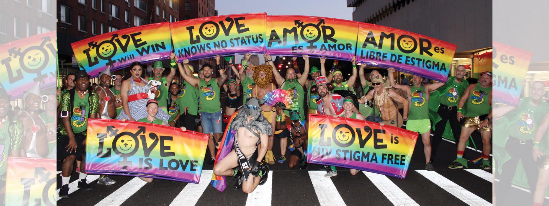 Team Friendly at World Pride in New York City in June