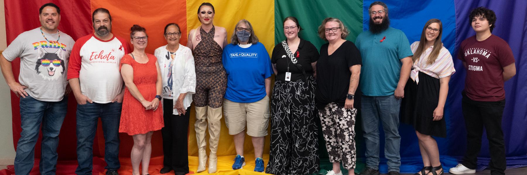 A gathering to celebrate Pride and address health disparities in the capital of the Cherokee Nation