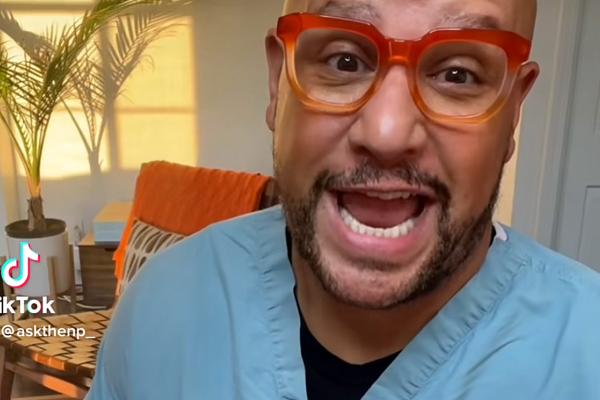 a young doctor of color who is a social media influencer walks about HIV