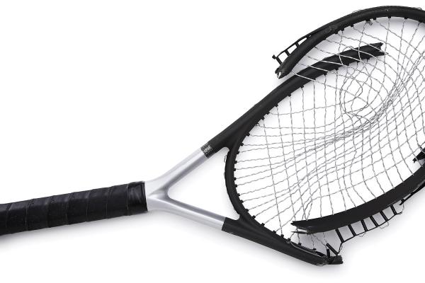 Broken Tennis Racket