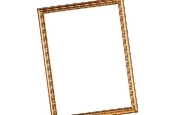 gilded portrait frame